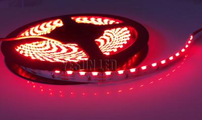 China 9.6w 12v Led Light Strips Automotive , Smd 335 Led Red Flexible Led Light Strips for sale