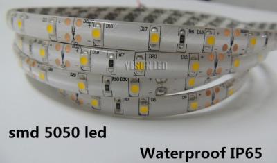 China 5050 SMD IP65 imprägniern Arbeit Temp 5000 LED-Streifen-14.4W flexibles -5℃-40℃ × 10 × 2mm zu verkaufen