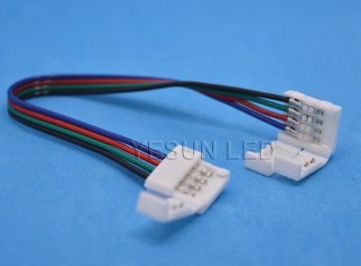 China SMD 5050 / 2835 / 3528 Led Strip Connectors For Led Strip Lighting 15cm Cable Length for sale