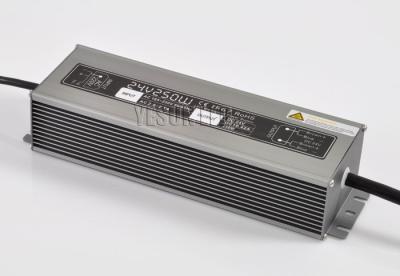 China DC 24V 250W LED Lights Power Supply Waterproof IP67 with Short circuit / Overload / Over temp Protection for sale