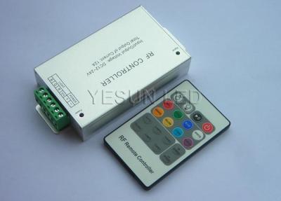 China Indoor RGB Led Controller For Multicolor Led Lighting / Led Strip Light RGB Remote for sale