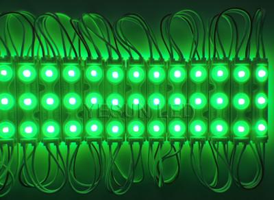 China CE Waterproof IP67 SMD 2835 Led Chip Green Led Module With 60-80lm Luminous Flux for sale