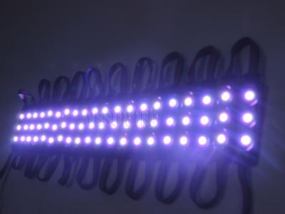 China DC 12V RGB SMD 5050 LED Module With 60 - 70lm Luminous Flux 67*19*5.9 mm Size for sale