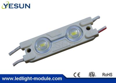 China Módulo brilhante super do diodo emissor de luz de SMD 5730 com lente, módulos leves conduzidos para o Signage à venda