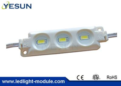 China 3 SMD 5730 Led Module For Led Light Display Sign Board Waterproof IP65 120 Degree Angle for sale