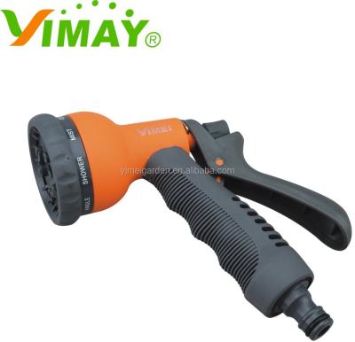 China Plastic Garden Gun 8 Model Garden Water Spray Gun for sale