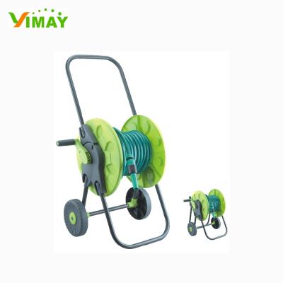 China Adjustable garden hose cart with 15m hose assembly for sale