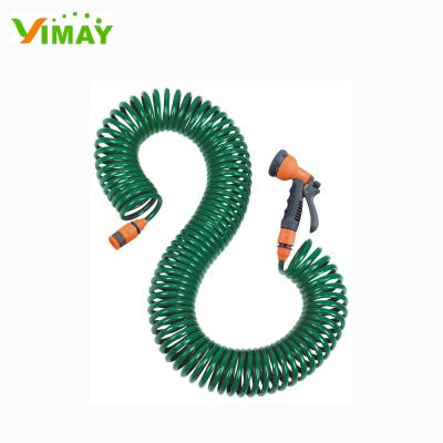 China 15M EVA Flexible Coil Hose Spiral Set for sale