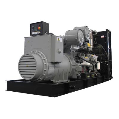 China 640KW Diesel Electric Generating Set With UK Engine With Base Fuel Tank GF640P for sale