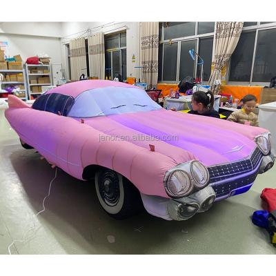 China Decoration Giant Cool Inflatable Race Car Model For Advertising Exhibition for sale