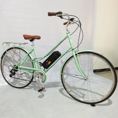 China OEM & ODM Steel Customized MONTANA City Bike 700C Wheel Size Electric Electric Bicycle Manufacturer Custom Factory for sale