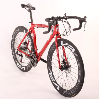 China 700C Steel ALLOY DISC ROAD BIKE RACING CYCLE for sale