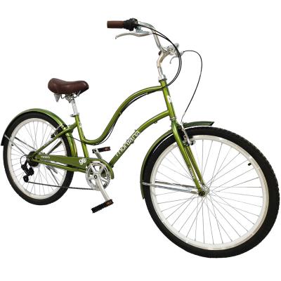 China Wholesale Steel Beach Cruiser Bike 26 Inch V Brake Beach Cruiser Bicycle Beach Bike for sale