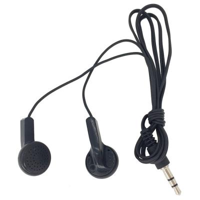 China Factory Wholesale Cheap In-Ear Airline Headphones 35mm Disposable Handsfree Headset For Hospital Hotel Gift Library Museum And School for sale