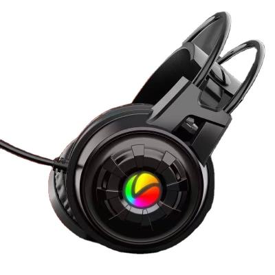 China 3.5mm Earphone and Gaming USB Cable Earphone RGB Light Gaming Headphones and Headsets for sale