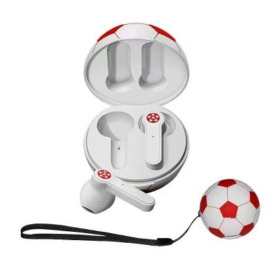 China New TWS Football Headset Blue Tooth V5.0 Creative Gift In-Ear Sports Game Wireless In-Ear Headset Stereo Earphone for sale