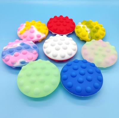 China Silicone 16 Styles Fun Creative Release Balls Bubble Compass Clock Toy 3D Silicone Decompression Restless Ball for sale