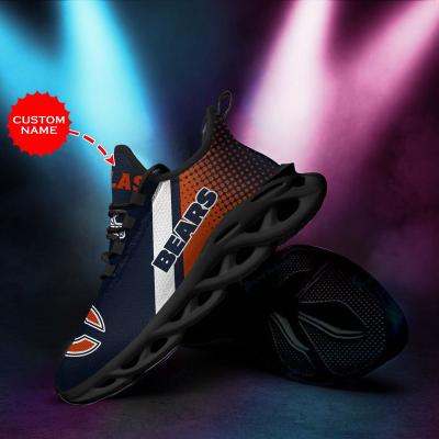 China Durable Unisex Men Women American Football Bear Team Shoes Flat Sports Sneakers Casual Custom Fashion Sneakers Shoes for sale