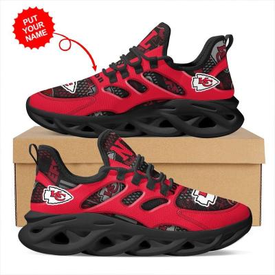 China Durable Custom Men's Brand Leaders Sneakers Logo Print Shoes Men Sports Running Shoes High Quality Walking Shoes for sale