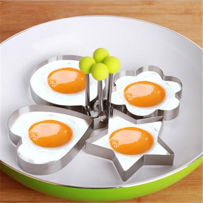 China Useful Useful Stainless Steel Fruit and Vegetable Shape Decoration Fried Egg Mold Pancake Bread for sale