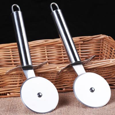 China Single Single Pizza Wheel Cut Tools Diameter 6.5CM Household Pizza Cutter Cake Tools Wheel Use For Waffle Cookies Stainless Steel for sale