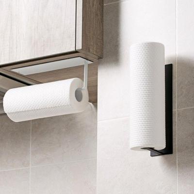 China Eco-friendly Tissue Paper Holder Tissue Holder Hanging Toilet Paper Roll Holder Kitchen Bathroom Toilet Paper Holder Towel Rack Accessories for sale