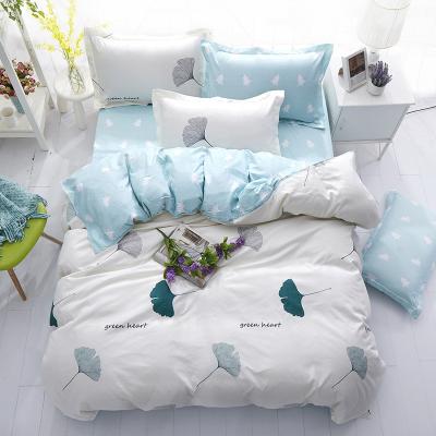 China Single Disposable Bedding Set With Pillowcase Single Duvet Cover Sets King Size Quilt Covers Queen Sheet Double Bed Linens for sale