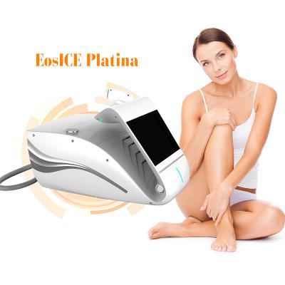 China Portable Hair Removal 3 Wavelengths Diode Laser Hair Removal Machine 755nm 808nm 1064nm for sale