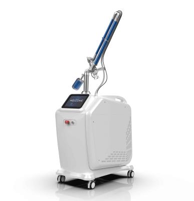 China Ultra Pigment Removal Picolris Ce Approved Pico Laser Tattoo Removal Machine Picosecond Q Yag Switched ND Hinged Arm Import Price for sale