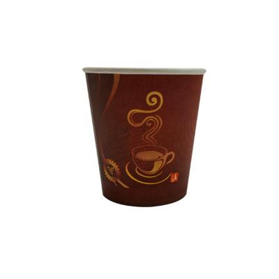 China Disposable/Recyclable/Aseptic Interesting Design For Your Own Disposable Paper Cup 6 Ounce Hot Tea Coffee Cup for sale