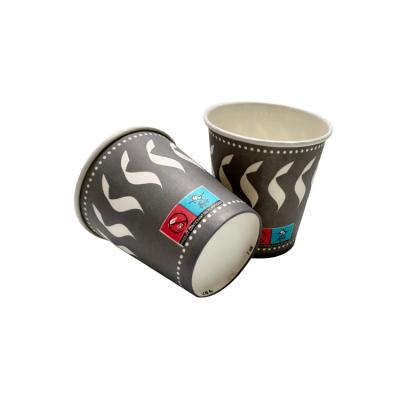 China Disposable / Recyclable / Aseptic Custom Printed Paper Cups With PE Liner Marking for sale