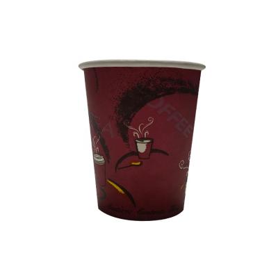 China Stain Disposable Paper Cup 8oz 260 Grams Paper Fast Delivery for sale