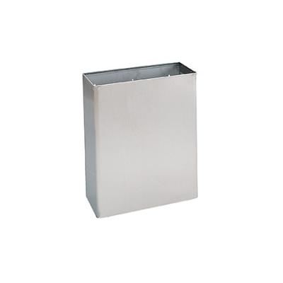 China Lobby Stainless Steel Waste Receptacle Recycle Commercial Trash Can for sale