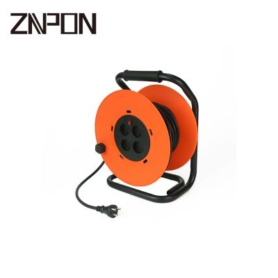 China Consumer Electronics 4 Way 25 40m Denmark Extension Lead Heavy Duty Cable Reel for sale