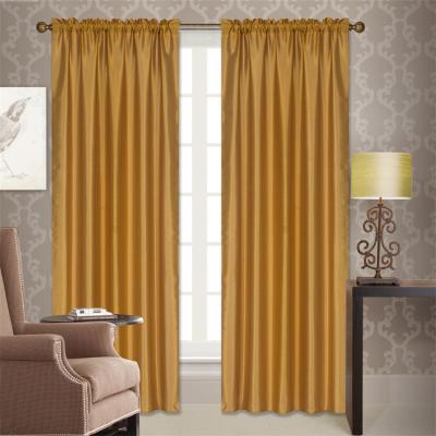 China Other Hot Sale China Made Waterproof Rod Pocket Curtains For Living Room for sale