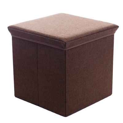 China Foldable Bailey Customized Factory Wholesale Folding Storage Stool With Soft Cover for sale