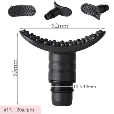 China 26 New Design Styles Full Body Electric Handheld Massager Gun Heads Mini Attachment Fascia Gun for sale