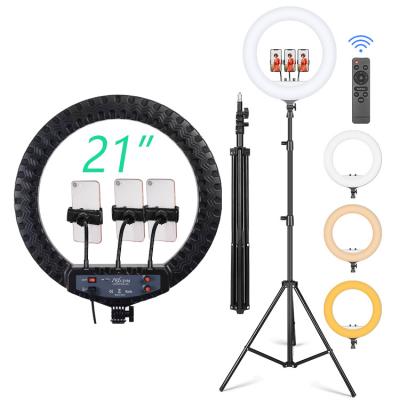 China Ring Light Photography Blog 21 inch Ring Light Selfie Photography Shot with 1.8m Remote Control Knocked Down Tripod and Carry Bag for sale