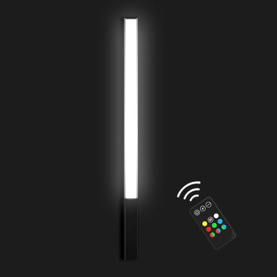 China Dimmable PORTABLE Colorful Video Film Lighting Remote Control Portable Handheld RGB LED Photography Light Stick for sale