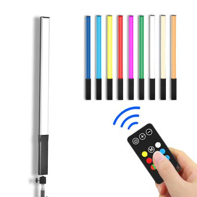 China PORTABLE High Quality Aluminum Alloy RGB Fill 5200Mah Battery Capacity Handheld Led Light Stick Light Sticks For Photography for sale