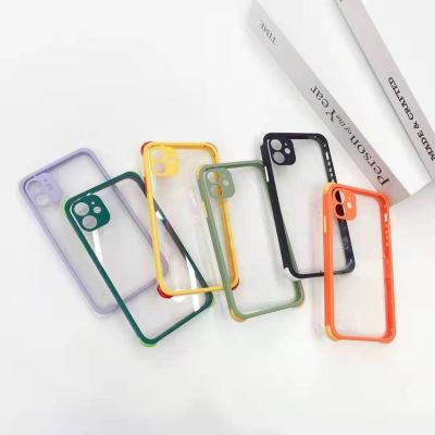 China Silicon Wholesale Armor Shockproof Case For iPhone 12 Pro Max 2 In 1 Cell Phone Case for sale