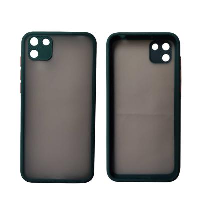 China Tpu Good Touch Feeling 2 In 1 Color Button TPU PC Case For Huawei Y5p 2020 Cell Phone Case for sale