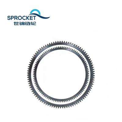 China Industrial Building Material Stores Small Ring Gear Customized Spur Gear for sale