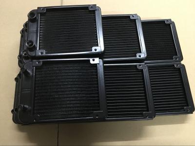 China 27mm thickness water cooled cpu radiator 80&120&240&360mm with G1/4 screw thread for sale