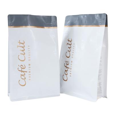 China Moisture Proof Holder Up Square Bottom Matte Coffee Bag Packaging Valve Mylar Matte Edibles Moisture Proof Plastic Bags for sale