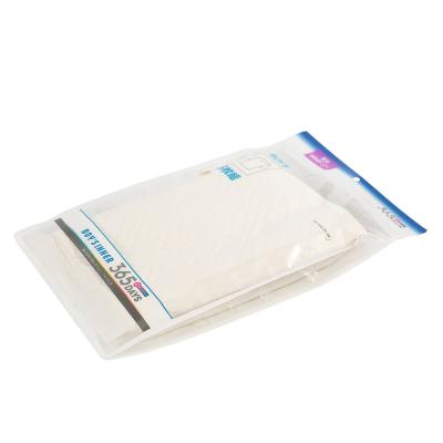 China Wholesale Custom Printing BIODEGRADABLE Clear Transparent Ziplock Bags Side Guesset T-shirt Garment Clothes Plastic Packaging Bags for sale