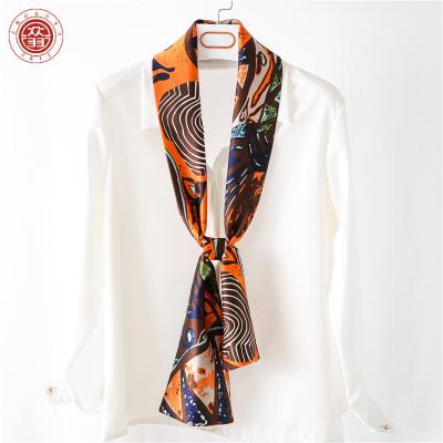 China Zhong Yu Zhong Yu Hot Selling Girls Silk Soft Fashion Zhong Yu Classic Polyester Long Other Scarves For Fashion Scarf for sale