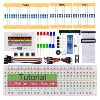 China Education Freenove Basic Starter Kit for Python C Java Scratch Course Code 234-Page Raspberry Pi 4 B 3 B+ 400 146 Points 31 Projects for sale