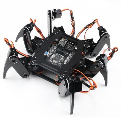 China Education Freenove robot hexapod kit for Arduino without remote control APP walking crawling twisting servo ROD project for sale