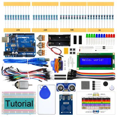 China Education Freenove RFID Starter Kit for Arduino UNO R3 166-Page Detailed 161 Instruction Points 30 Projects Solderless Breadboard for sale